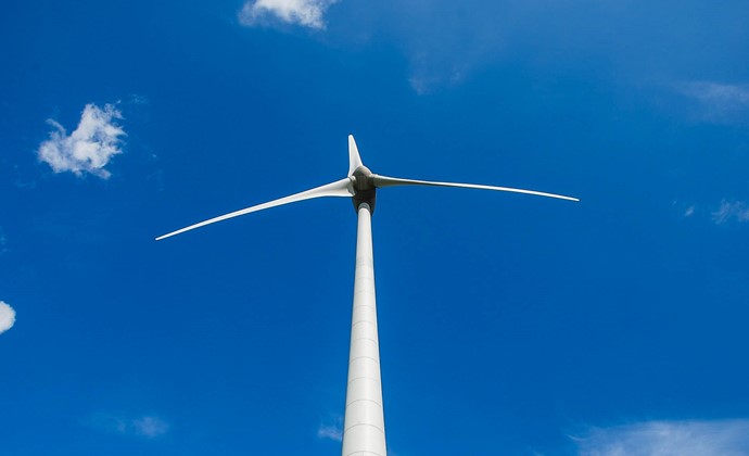 Giessenwind: unique combination of wind park and energy storage