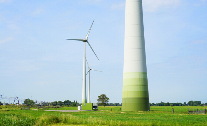 Eerste windpark levert op duurzame wijze regelvermogen aan TenneT voor balans op elektriciteitsnet