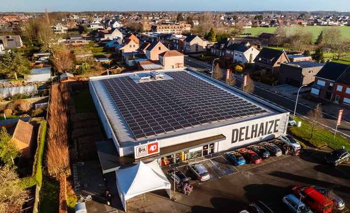 AD Delhaize Herenthout investit dans une vision durable avec le soutien de son partenaire énergétique Scholt Energy