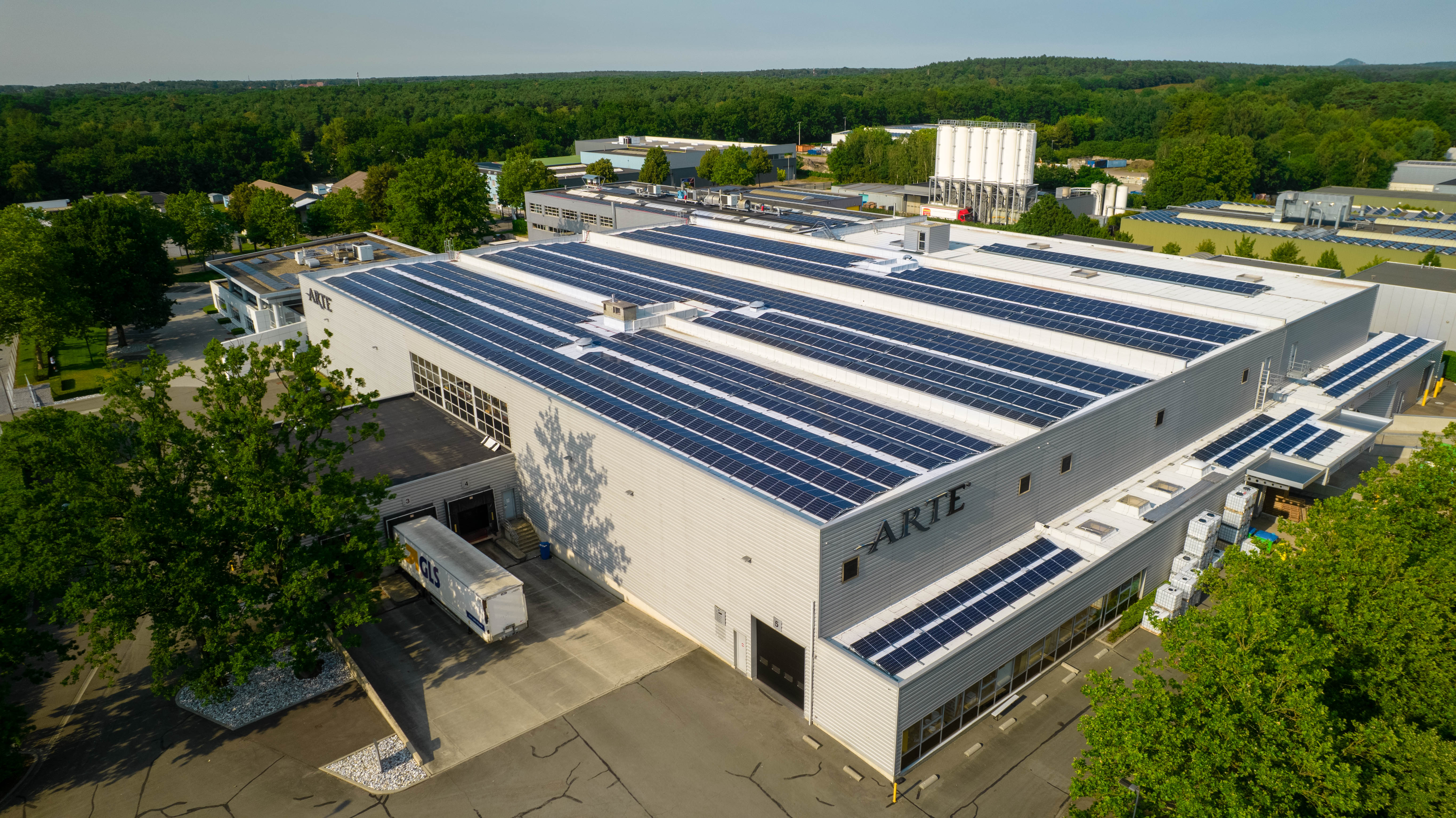 Solar panels make Arte more sustainable and save costs 