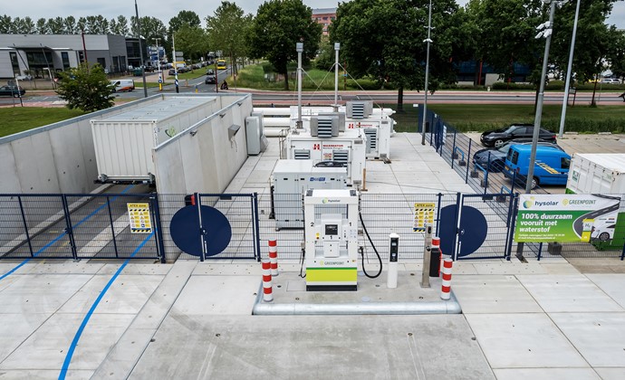 Hysolar en Greenpoint starten eerste waterstoftankstation in de provincie Utrecht